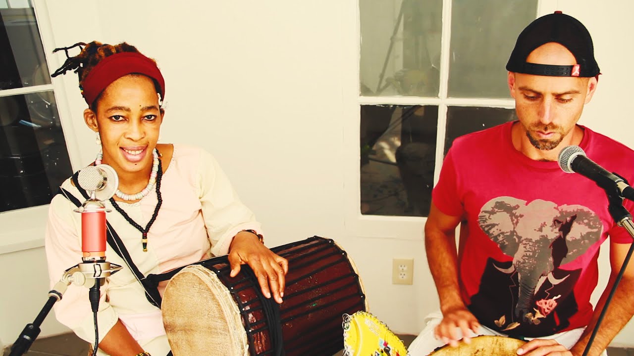 Practice Djembe Solo  ●  Backing Track for Madan from Mali ● MARIAM DIAKITE