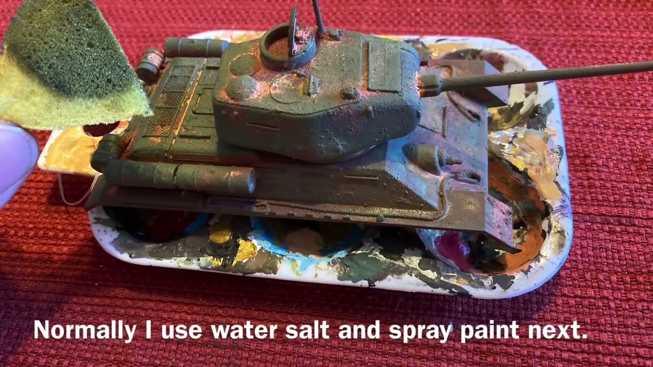 WW2 Warlord bolt action Russian tank build