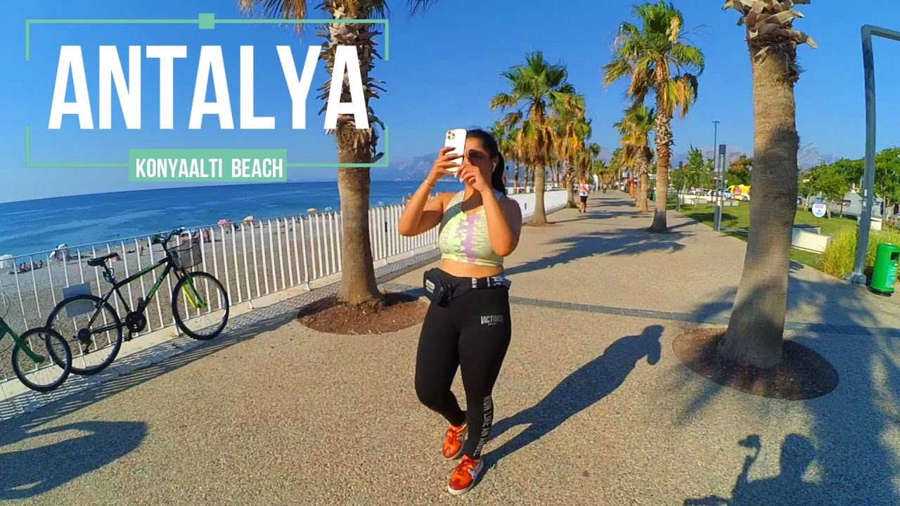 Antalya Konyaalti Sahili 2 temmuz 2022 #antalya #turkey #konyaaltı #beach #bicycletour
