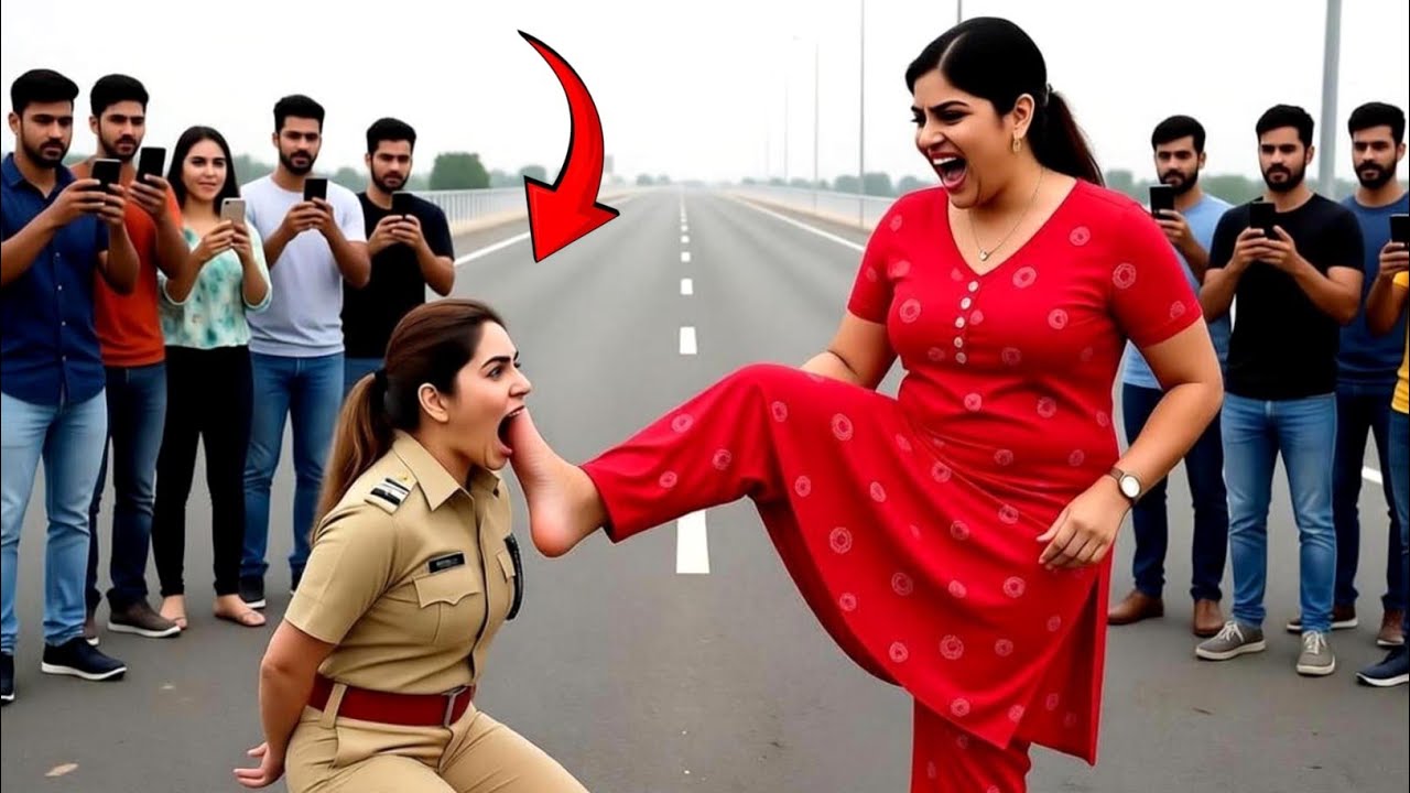 SP ম্যাডামকে একজন সাধারণ মহিলা ভেবে বাজারে এক মহিলা দারোগা এসে তাঁকে চড় মেরে দেয় এরপরে যা হলো...