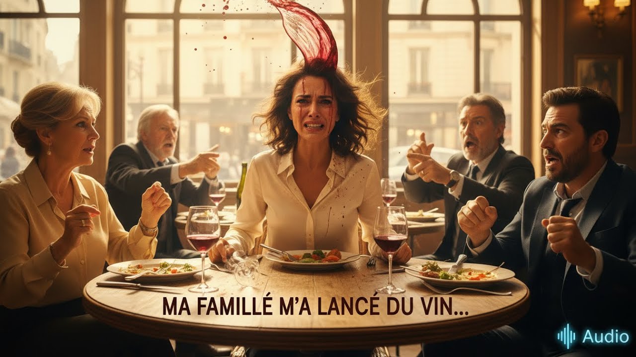 MA FAMILLE M’A LANCÉ DU VIN LORS D’UNE RÉUNION FAMILIALE POUR AVOIR REFUSÉ DE LEUR CÉDER MON
