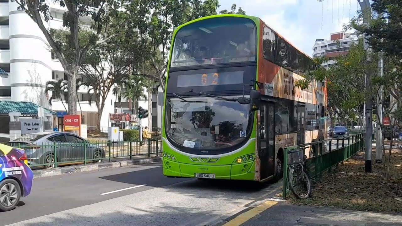 (Full Body Advertisement) SBS3461J(LYDEP) On Service 62 At Hougang Avenue 1