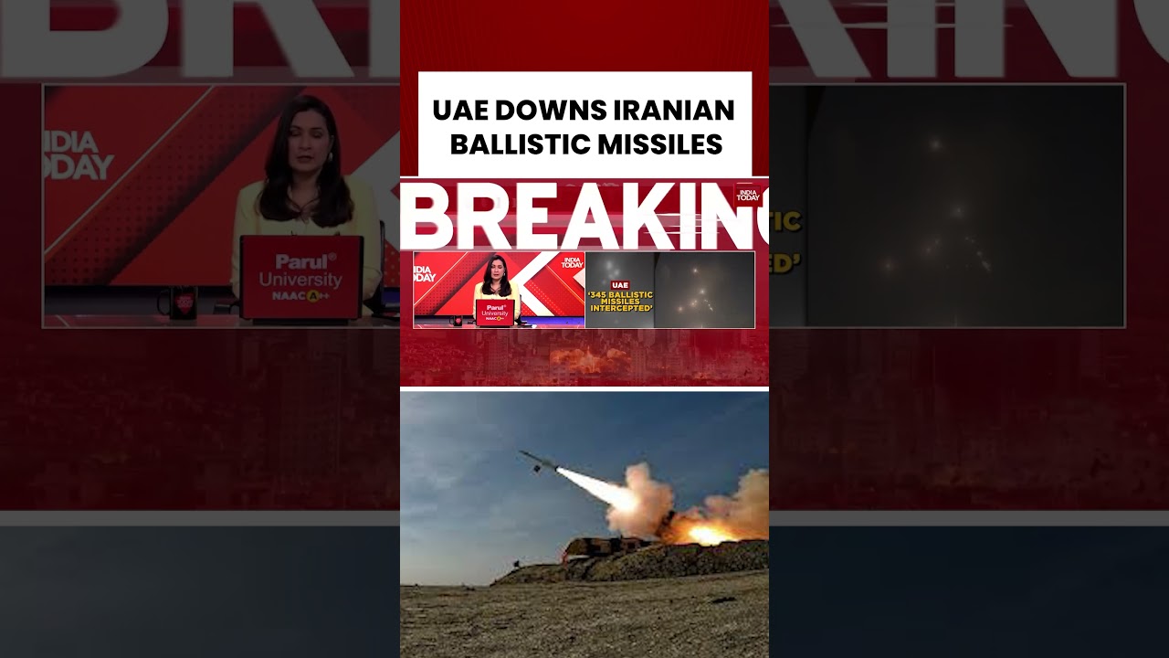 Иран против ОАЭ: 7 ракет и 16 дронов перехвачены ОАЭ #iranisraelwar #westasiawar #middleeast #war