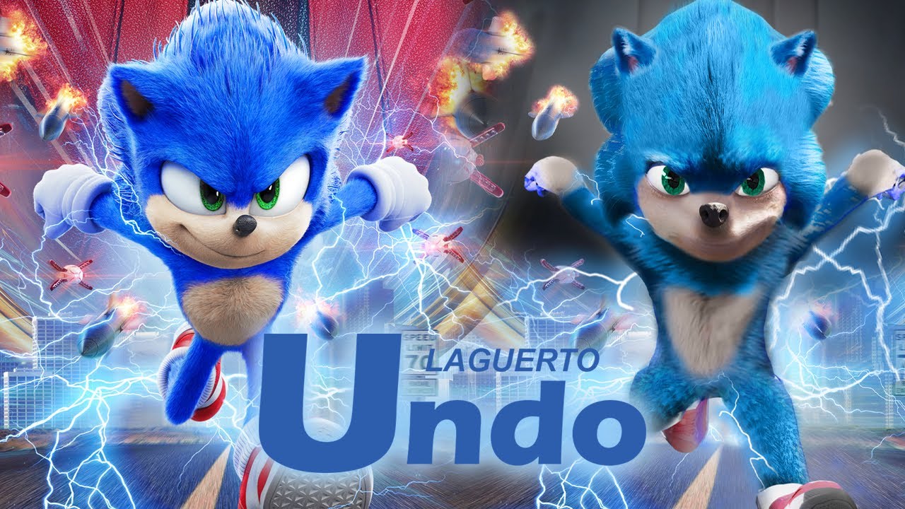 [Laguerto Undo?] Sonic the Hedgehog (Movie) Poster Demake [S1 #8]
