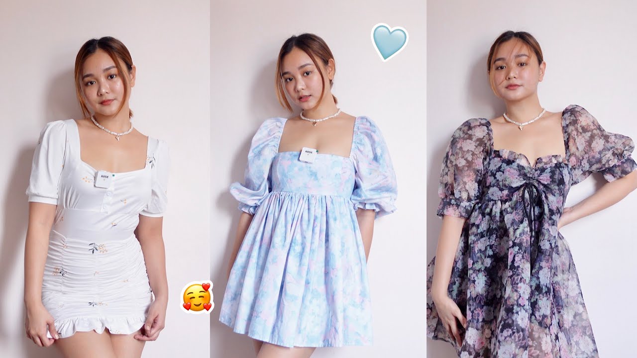 TRYING ON ALL OF MY PUFFY DRESSES (My recos!)