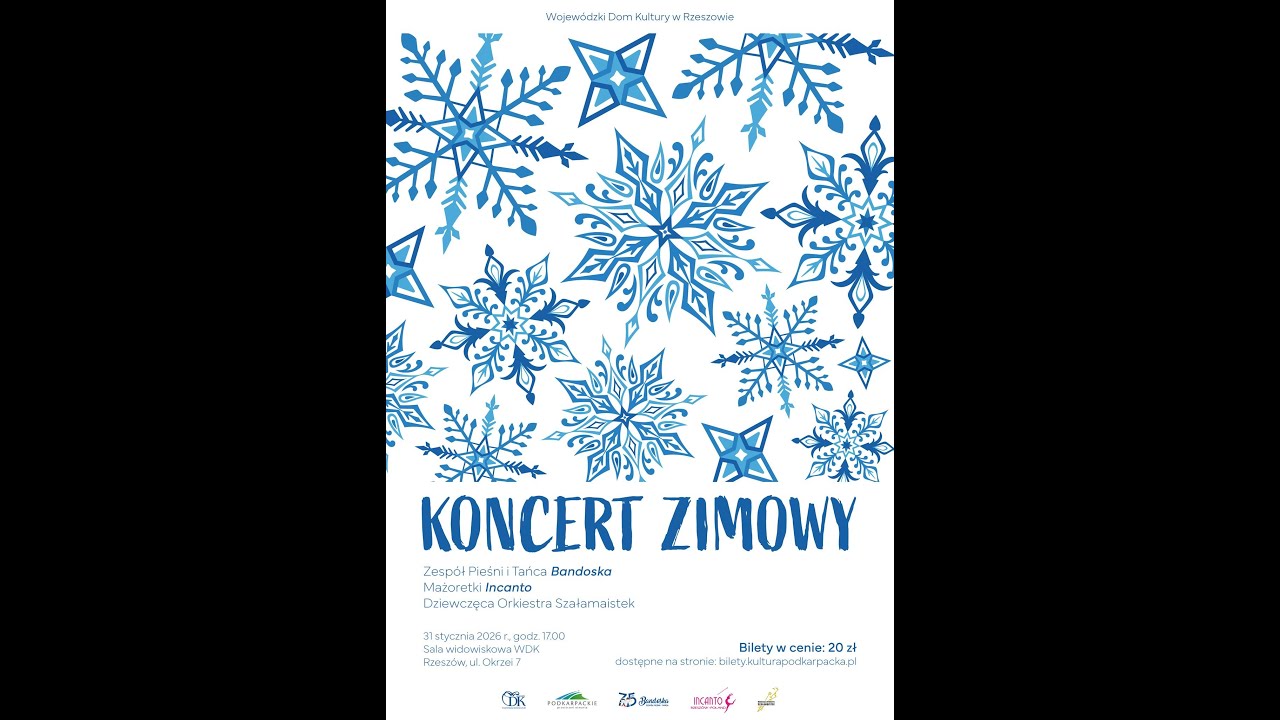 Koncert Zimowy zespoł&oacute;w działających przy WDK w Rzeszowie