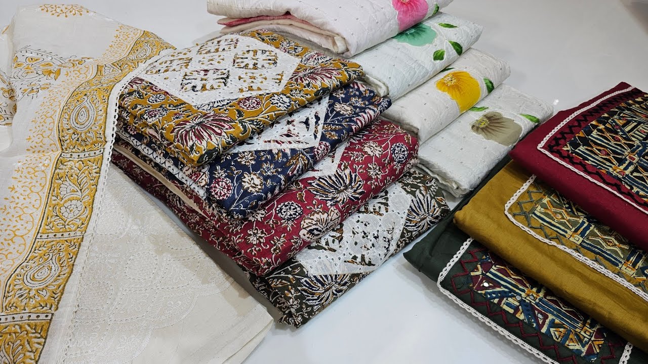 100% original Ajrakh suits | Traditional wear | Battik Dhabu suits | Manufacturing | Sainath Vasudha