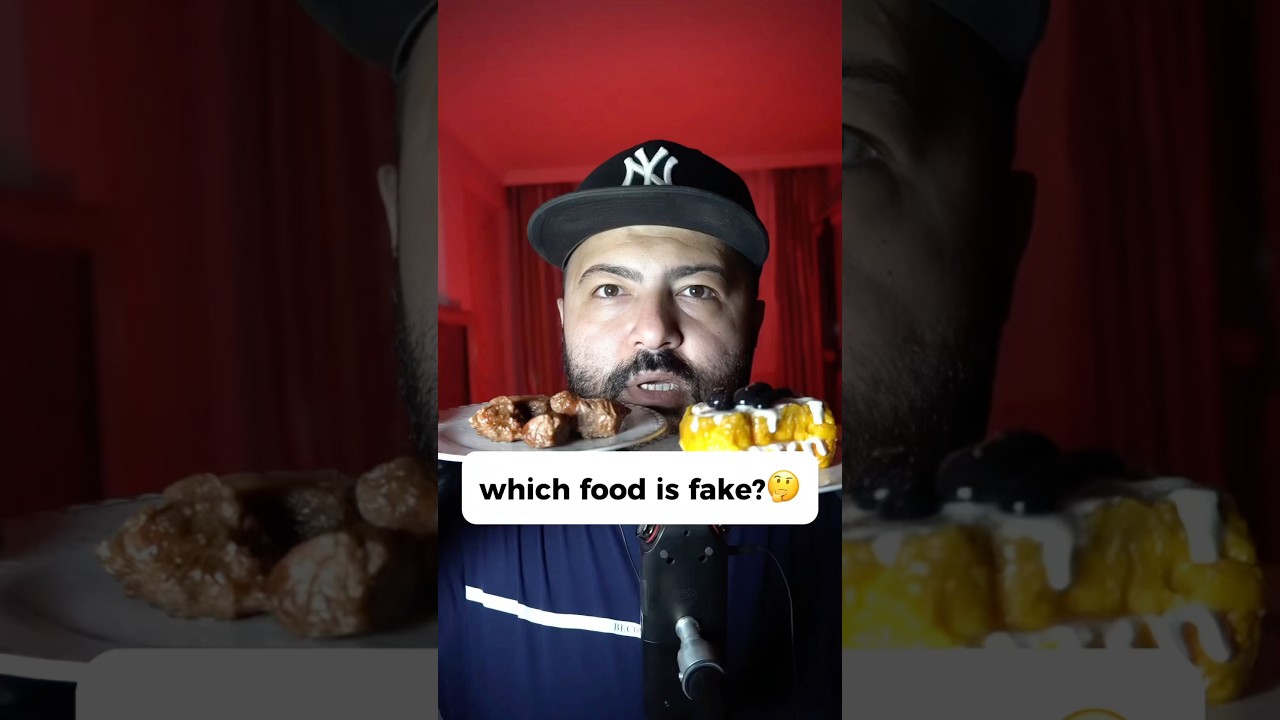 which food is fake? #asmr