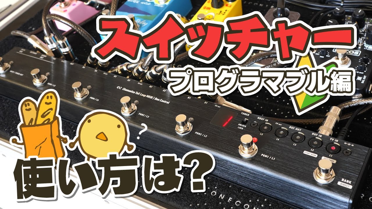 【初心者向け🔰】スイッチャーを使いこなしてみよう | プログラマブル編【ギター・ベース】