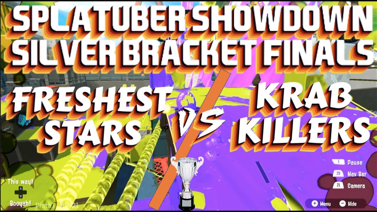 Splatoon 3 - Game from the Splatuber Showdown Silver Finals against SplatDroid's team! (Splat Zones)