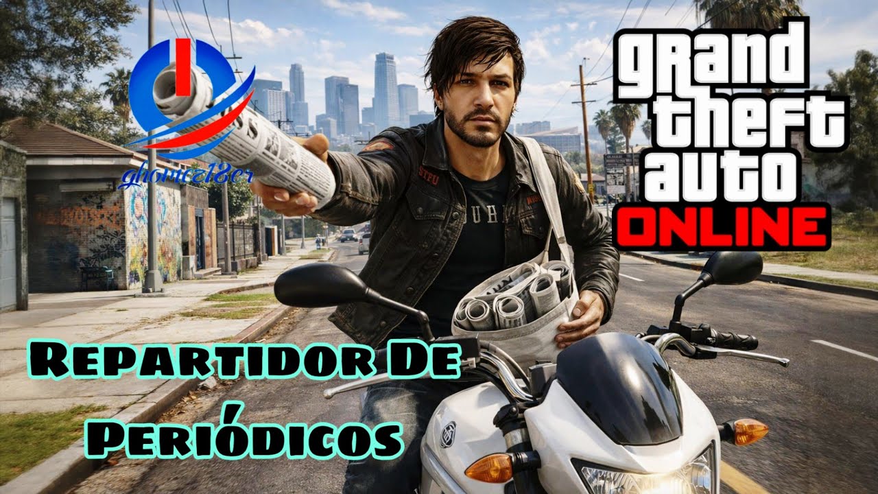 Grand Theft Auto Online - Probando El Trabajo De Repartidor De Periódicos - HD