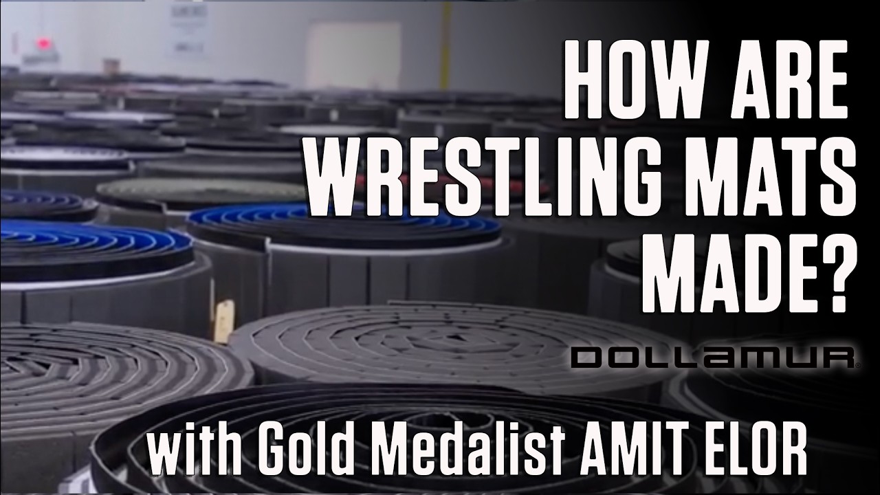 How Wrestling Mats Are Made: Amit Elor Visits Dollamur Headquarters