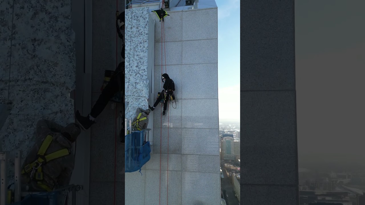 Special Projects in #canada #ropeaccess #ropeaccesstechnician #work #professional #sprat #irata
