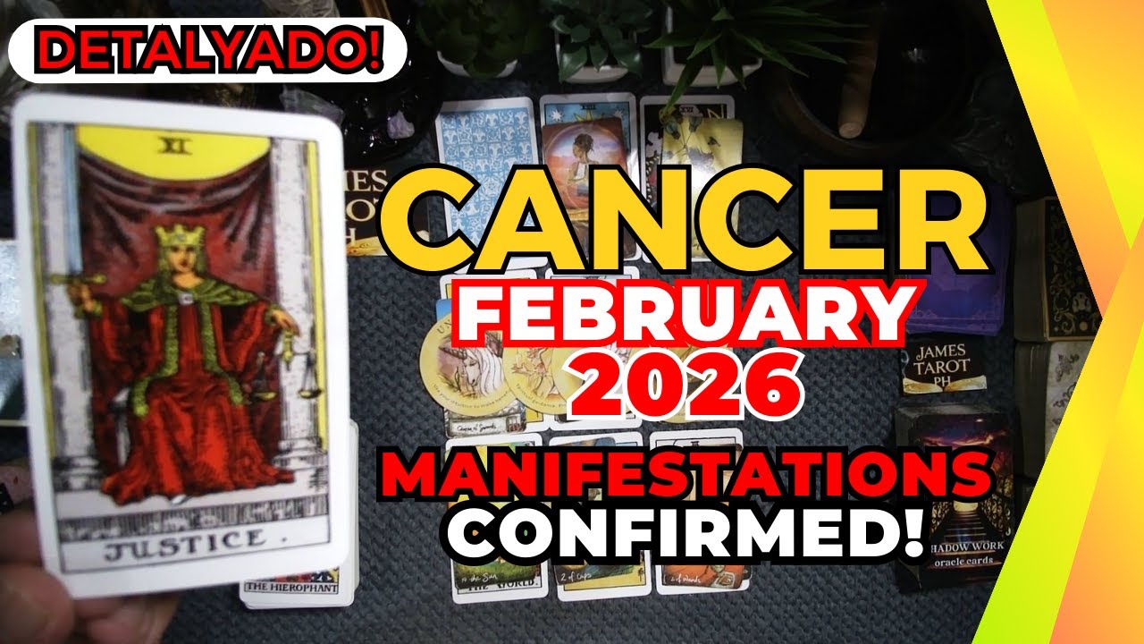 CANCER Ang Iyo Ay Iyo! BUMABAWI SAYO SI UNIVERSE! Hustisya Is Yours! MANIFESTATION FEBRUARY