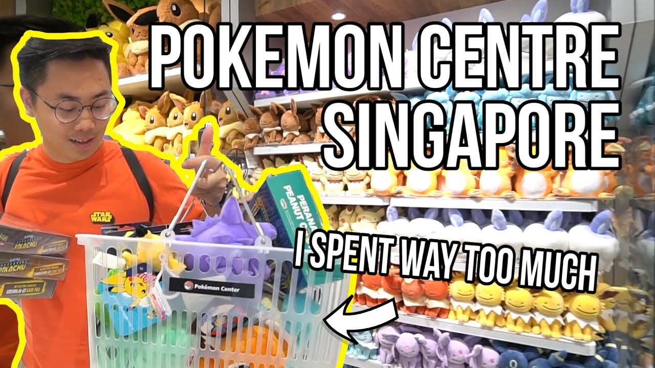 POKEMON CENTRE SINGAPORE!!!