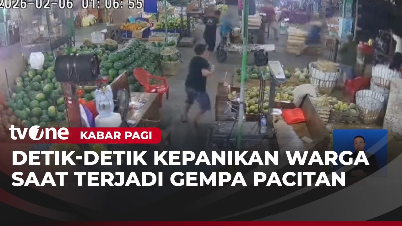 Warga Pacitan Tewas saat Menyelamatkan Diri Dari Gempa | Kabar Pagi