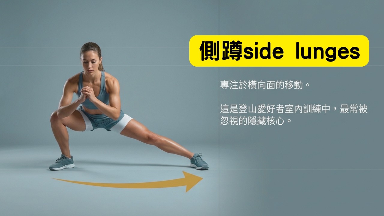 別再只練深蹲⚠️側蹲才是提升「髖部活動度」的關鍵❗️