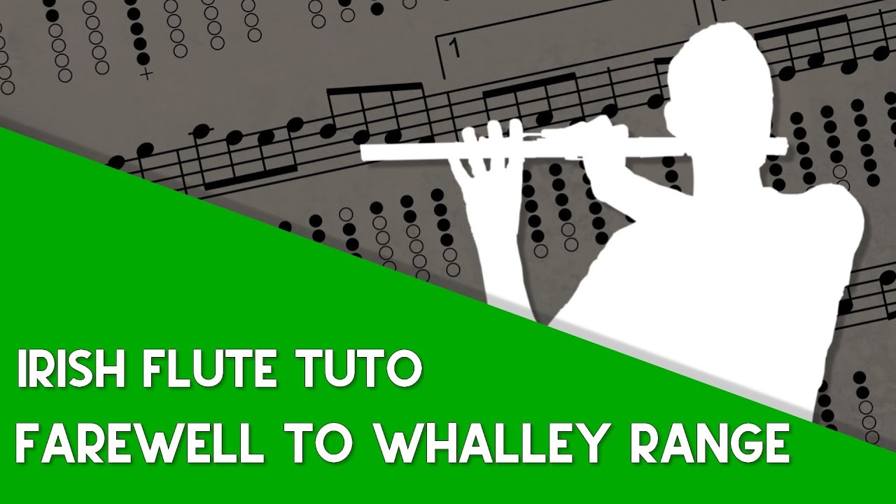 Irish Flute Tuto - Farewell To Whalley Range (Slip jig F#min)