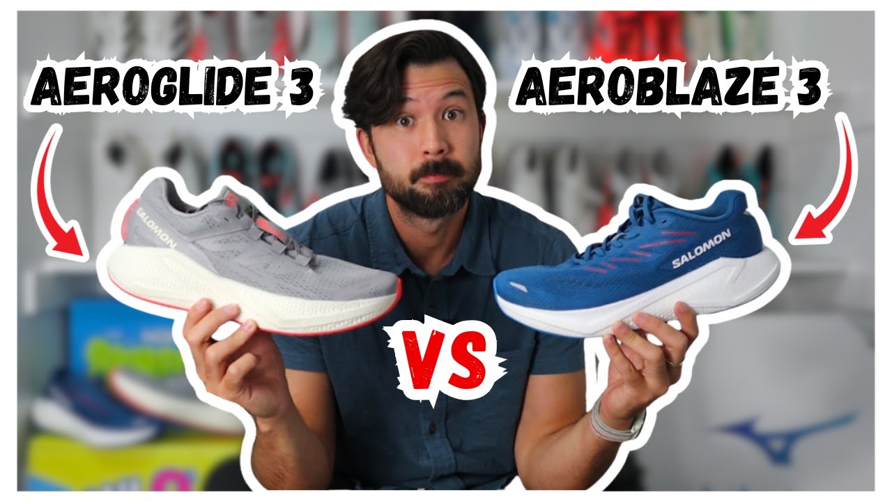 Salomon Aeroglide 3 против Aeroblaze 3
