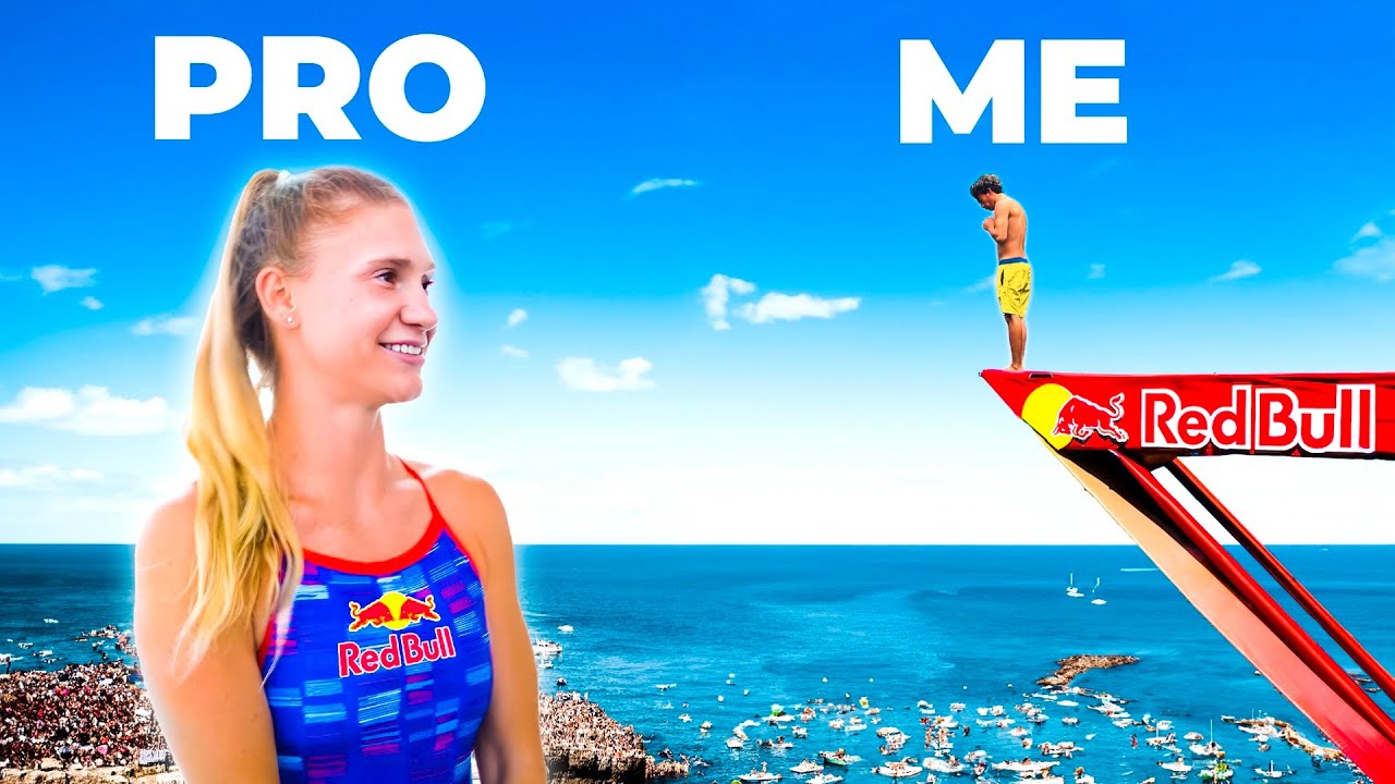 Can A PRO DIVER Teach Us To High Dive In 2 Hours?