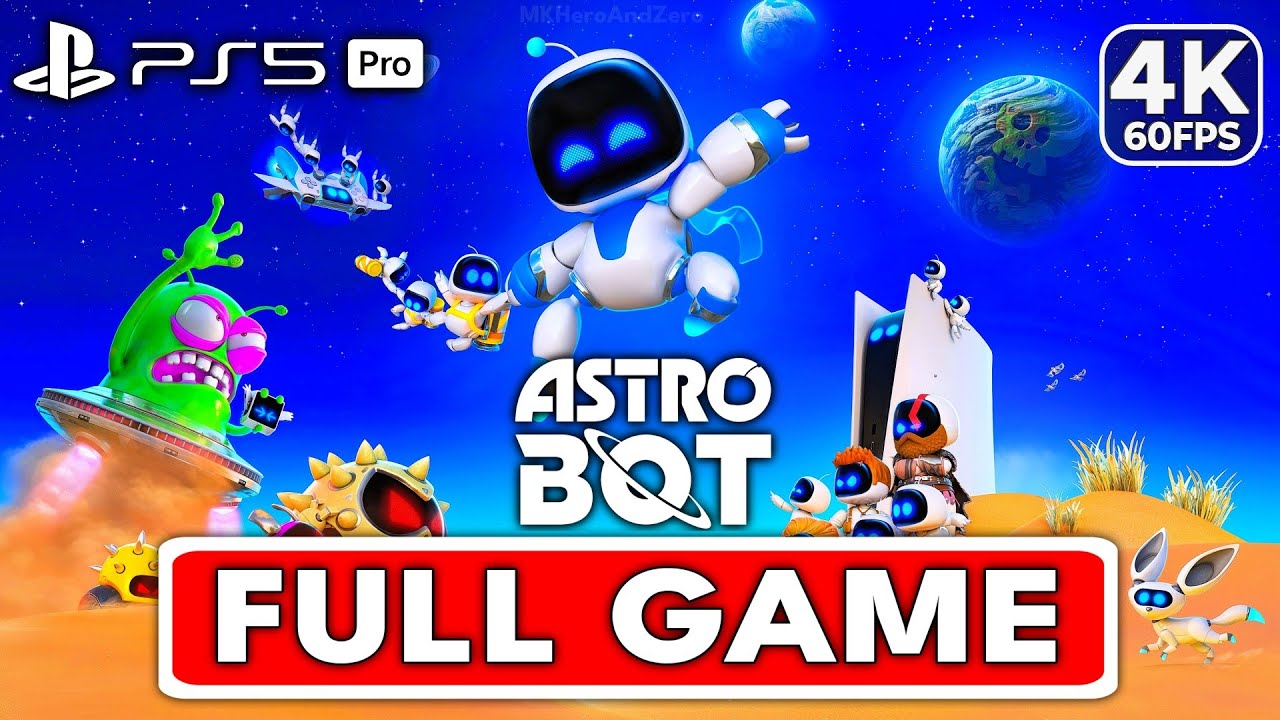 ASTRO BOT - Full Game 100% Walkthrough + ALL DLC