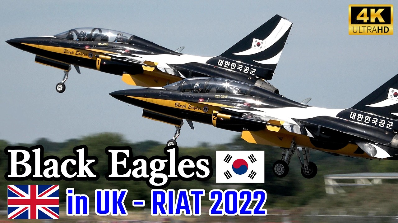 【ブラックイーグルス】RIAT 2022 海外遠征回想シリーズ 最終回 블랙이글스