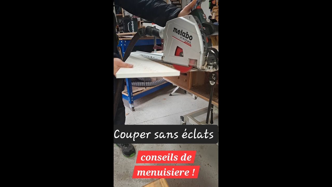 Vous ne FEREZ PLUS D&rsquo;&Eacute;CLATS en coupant du m&eacute;lamin&eacute; gr&acirc;ce &agrave; ces astuces!