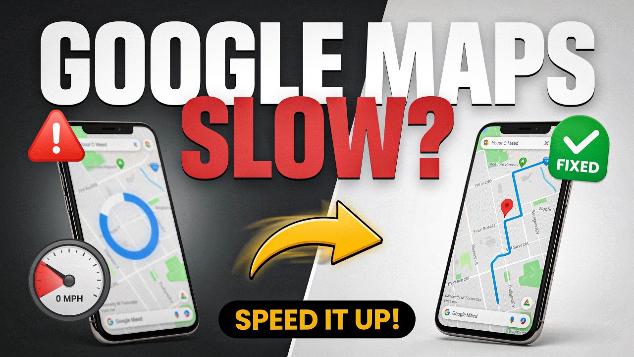 Google Maps Running Slow? Here's the Fix Step by Step