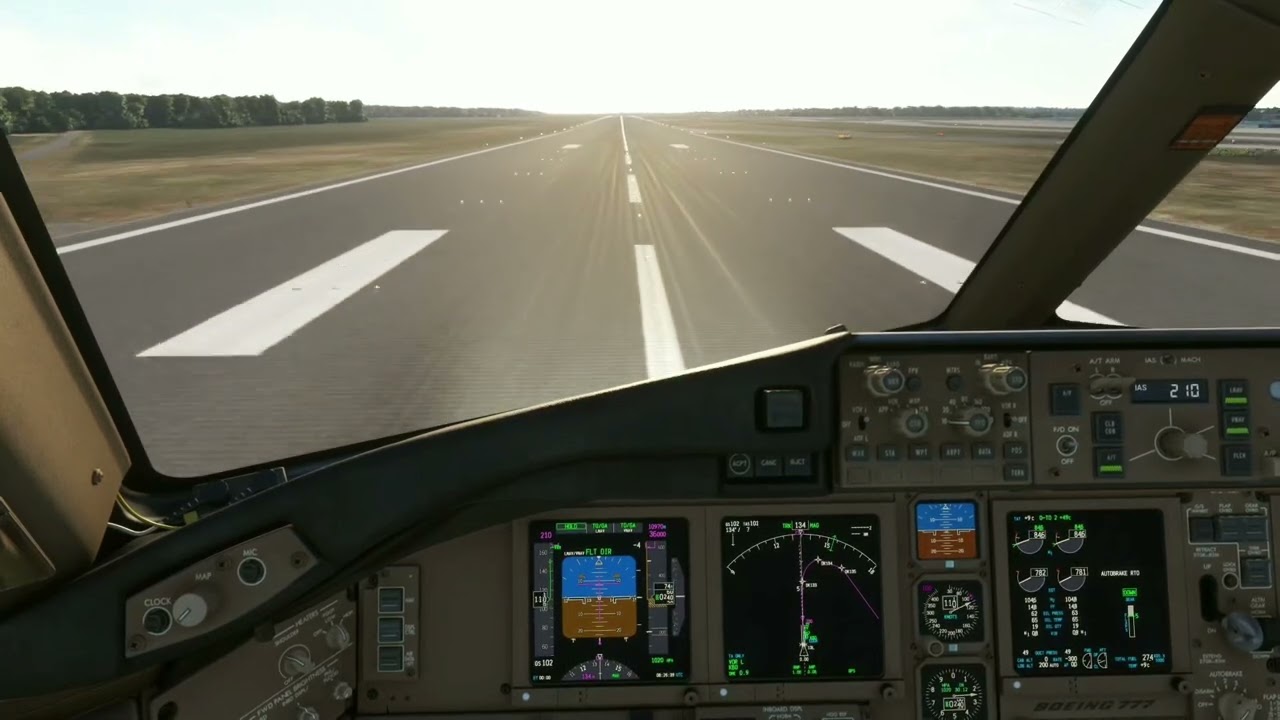 EDDK PMDG 777F MSFS2020 Takeoff - Alan & Fred Rubicon (Prismatics remix)