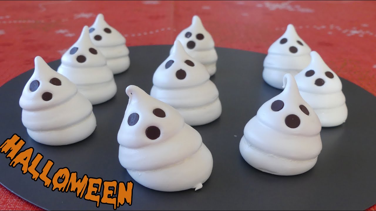 Recette de Meringues Fantômes pour Halloween