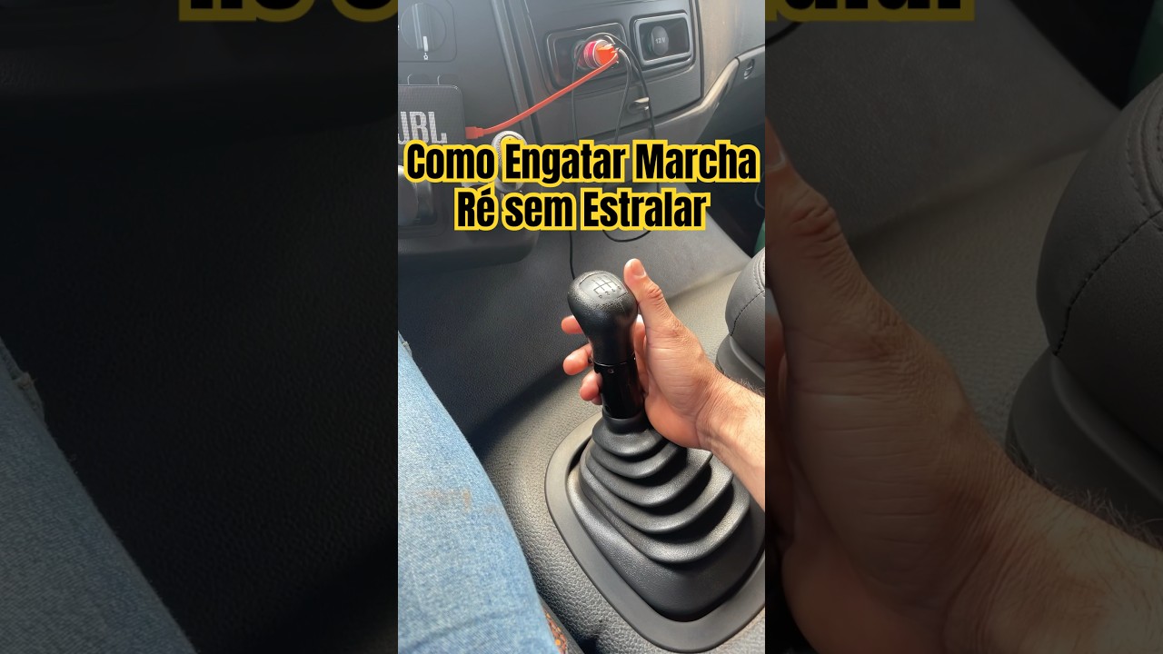 Como Engatar Marcha R&eacute; sem Estralar ou Travar