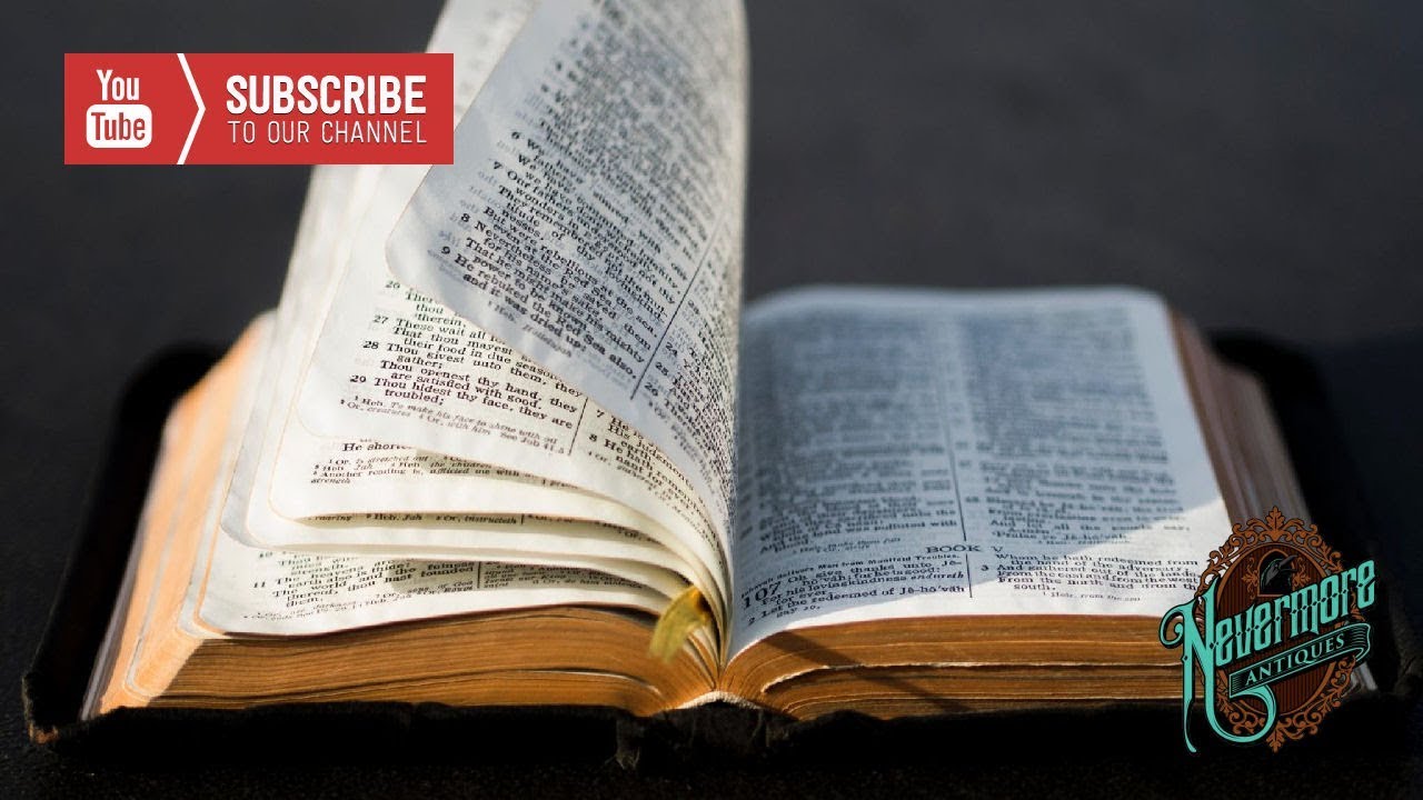 Selling Bibles on eBay - What You Need To Look For - The Basics