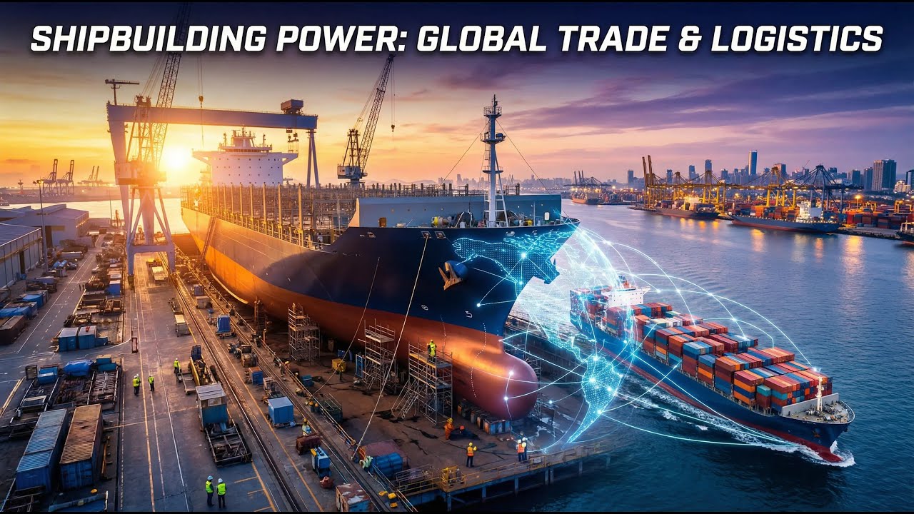 How Shipbuilding Power Defines Global Trade and Logistics.