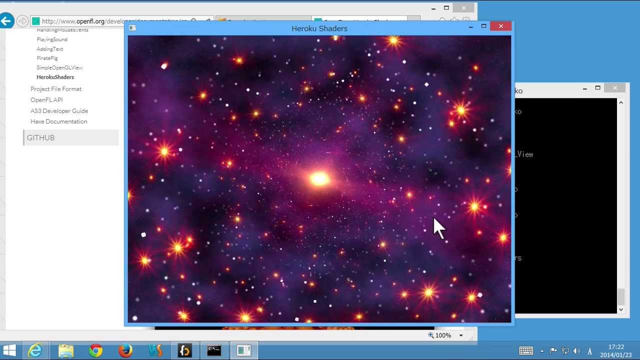 OpenFL Tutorial - Setup and create samples