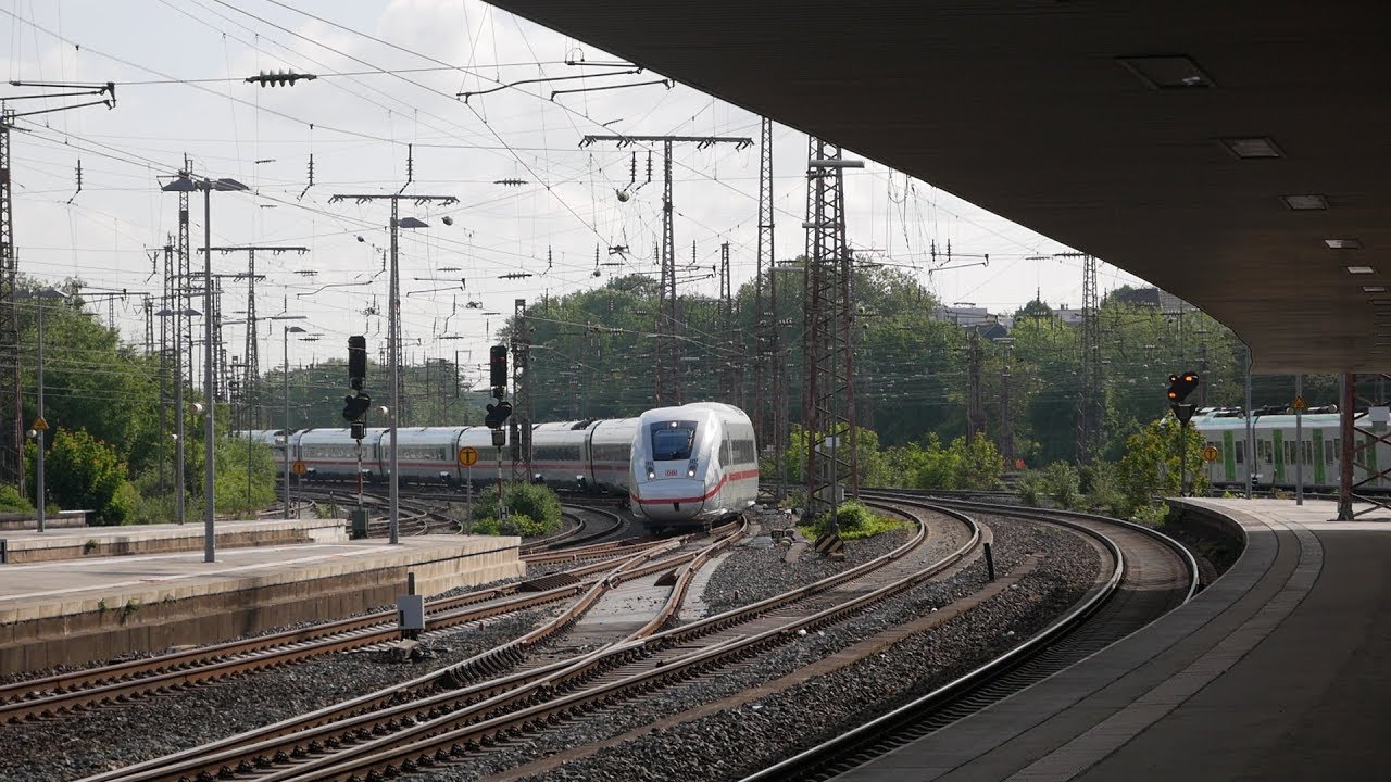 Züge in Essen HBF (FULL HD)
