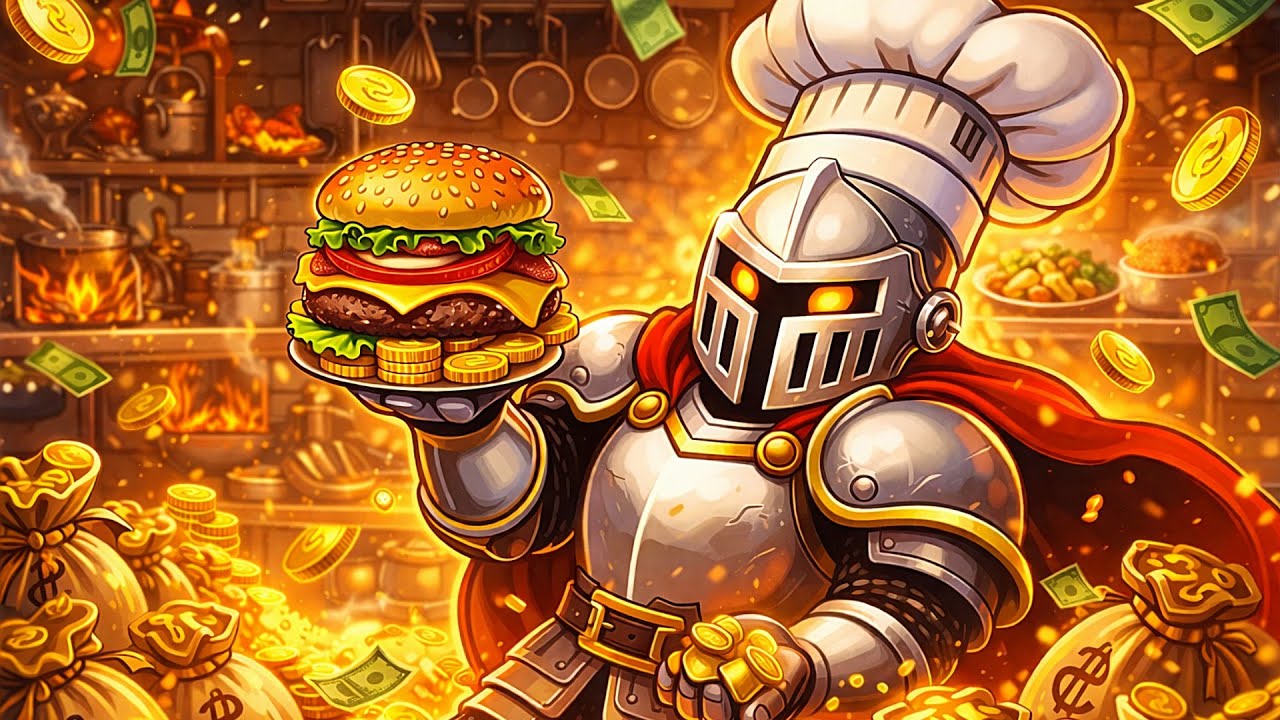 LEZZETLİ YEMEKLER YAPARAK SERVET KAZANAN ŞOVALYE / Chef Knight Türkçe Oynanış 2026