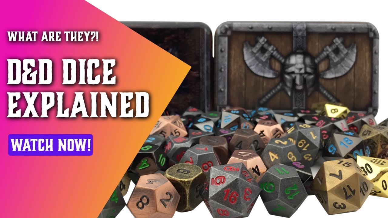 What are DnD Dice? D&D Dice Explained!
