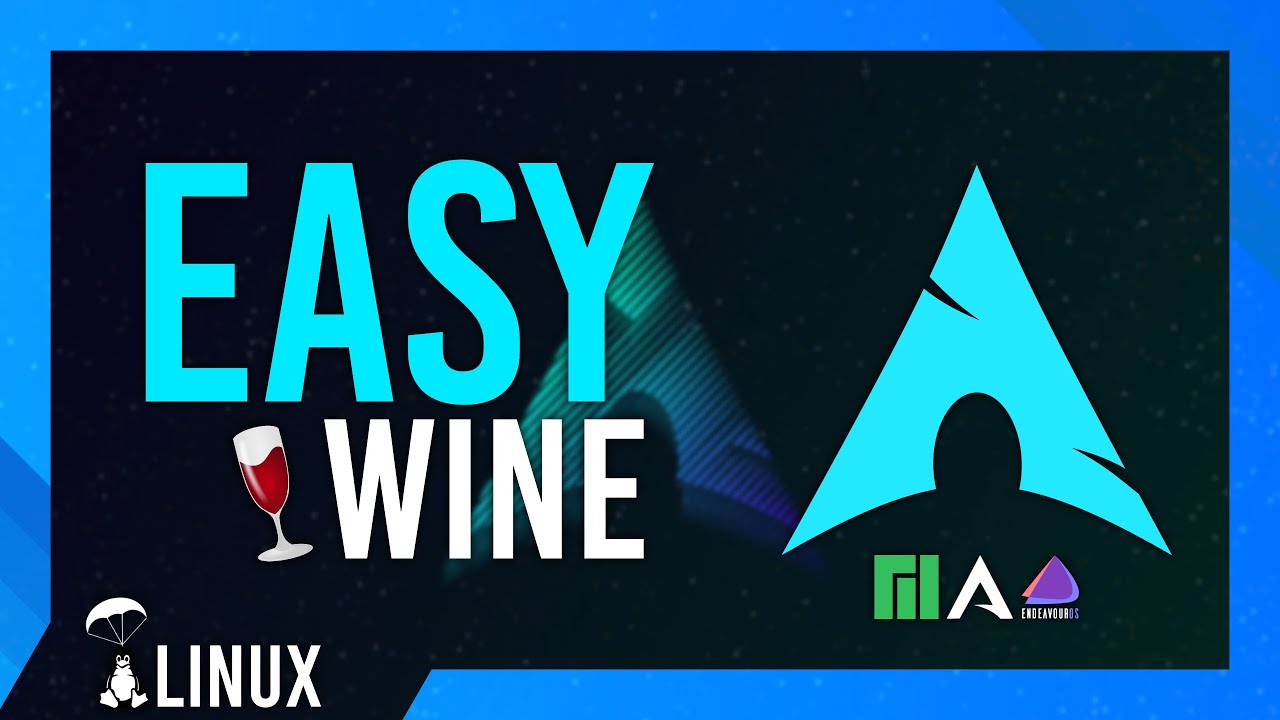 Установка Wine + WineGUI на Linux | Arch/Manjaro/EndeavourOS