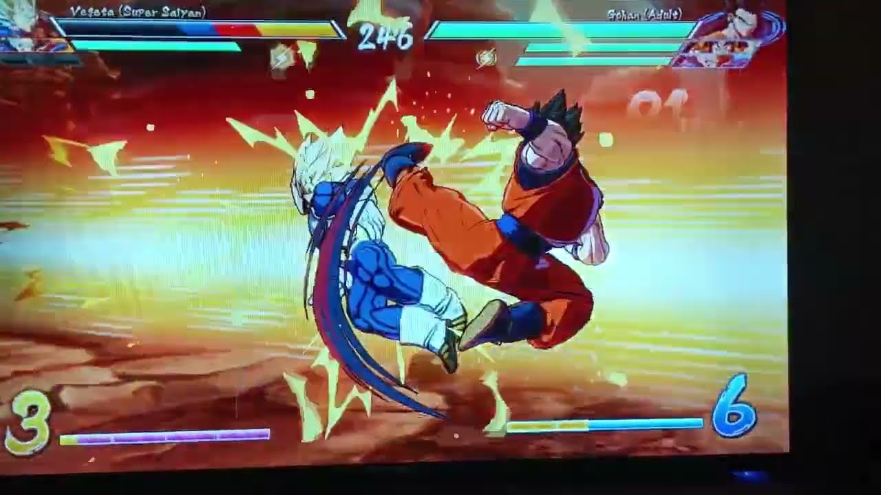 Dragon ball fighterz Punching bags 😂😂😂 Spaming randomly