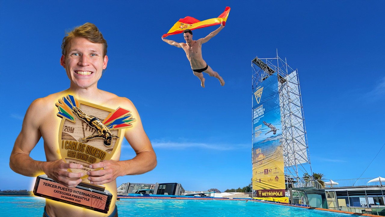 20 METER – Das ERSTE HIGHDIVING Event auf GRAN CANARIA | Carlos Gimeno Highdiving Cup