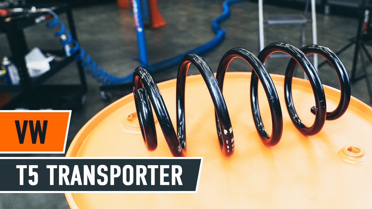 Comment remplacer ressort de suspension avant sur VW T5 TRANSPORTER Van [TUTORIEL AUTODOC]