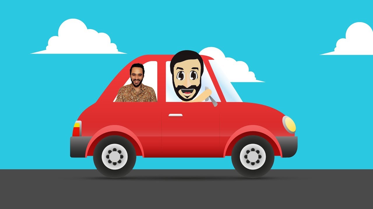 No carro com David Bruno (dB & Conjunto Corona)