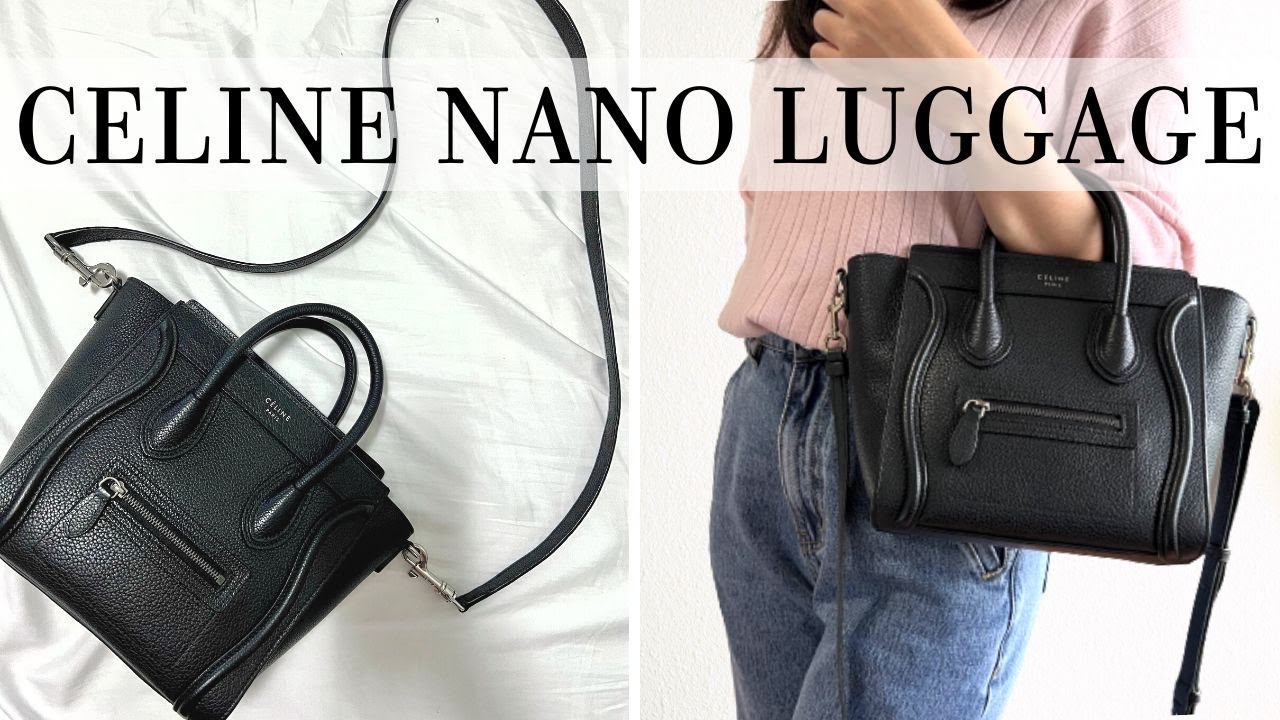 2022 CELINE NANO LUGGAGE BAG REVIEW | Resale Value, What Fits, Mod Shots