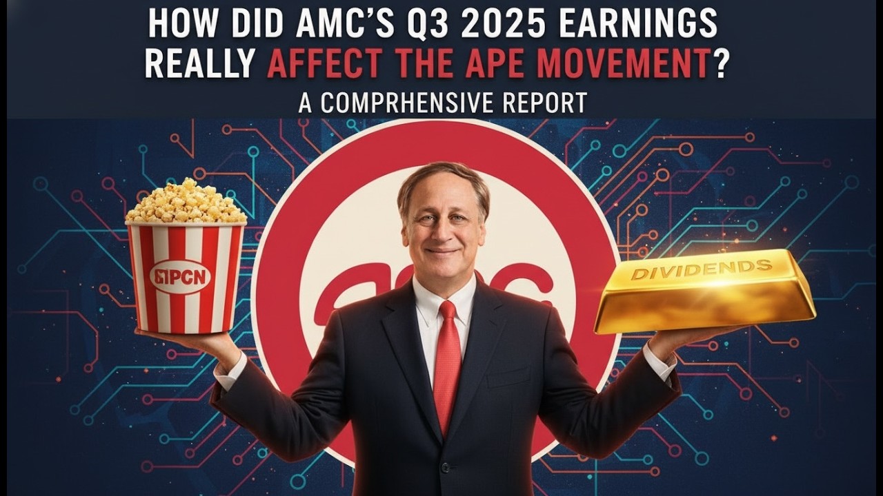 Готова ли AMC к MOASS после результатов третьего квартала 2025 года? Финансовый анализ