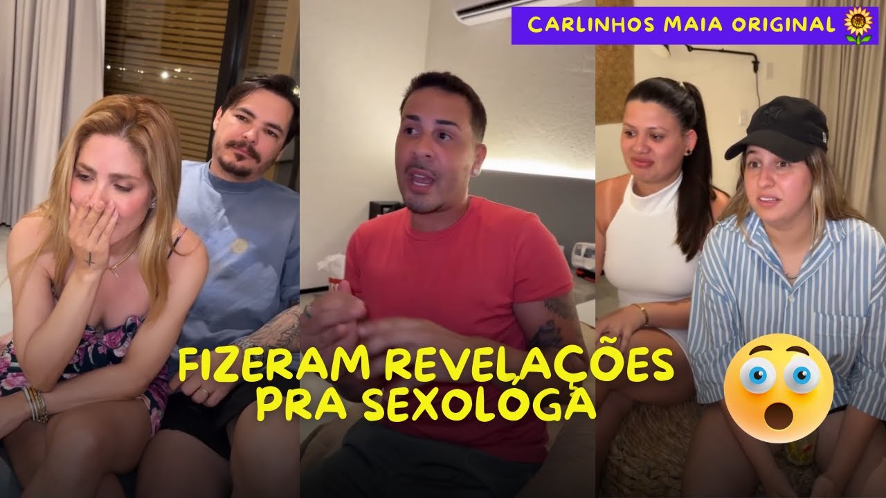 SE SEPARARAM, O CASAMENTO ACABOU! | ELA CHOROU MUITO! TOCOU EM UMA F3RIDA DELA!😲😲 | CARLINHOS MAIA 🌻
