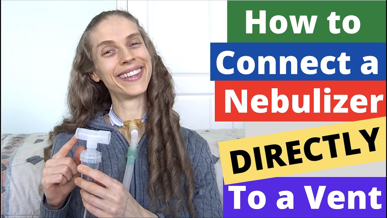 How to Connect a Nebulizer DIRECTLY to a Ventilator. #shorts Life with a Vent