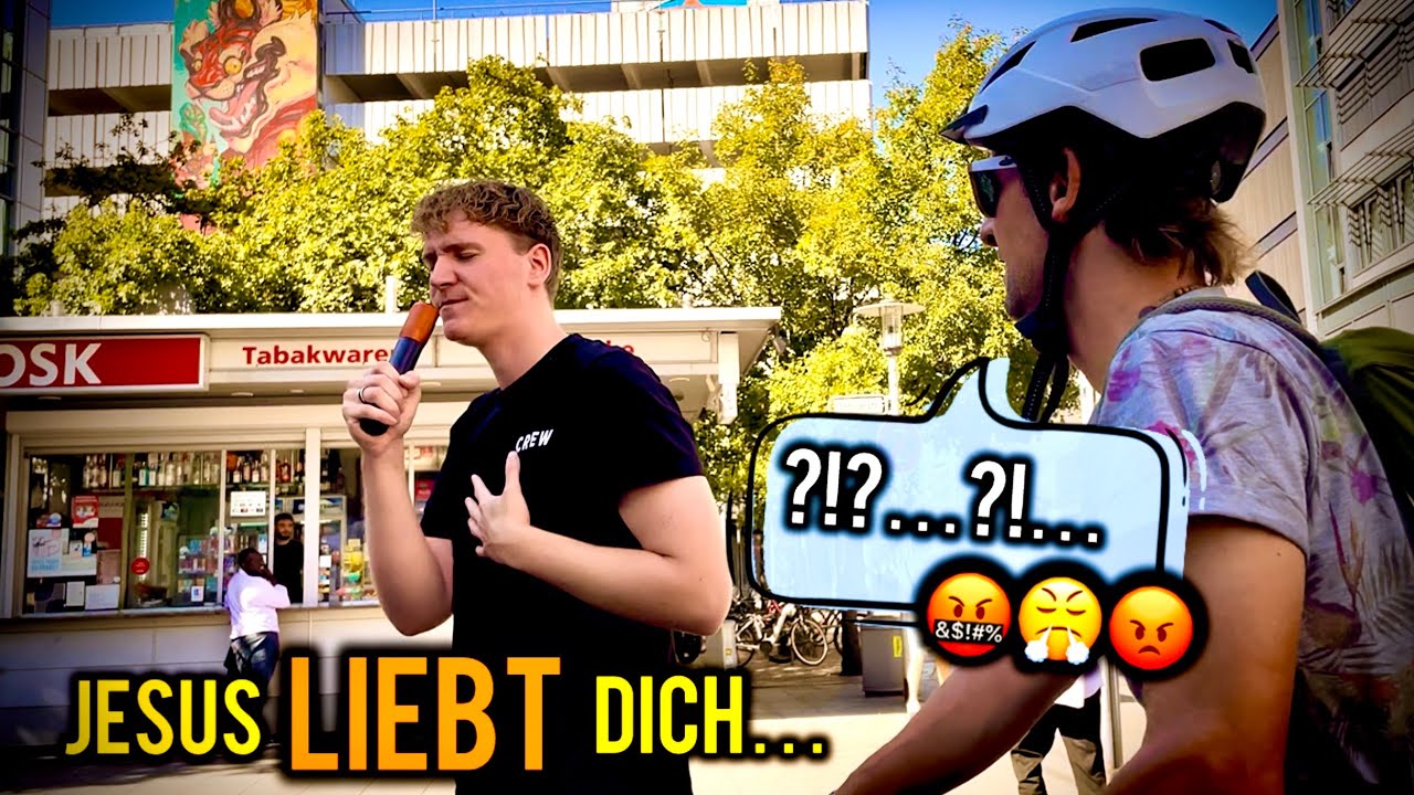 Jesus liebt dich – bevor du ihn kanntest 😮 | Straßen-Evangelisation
