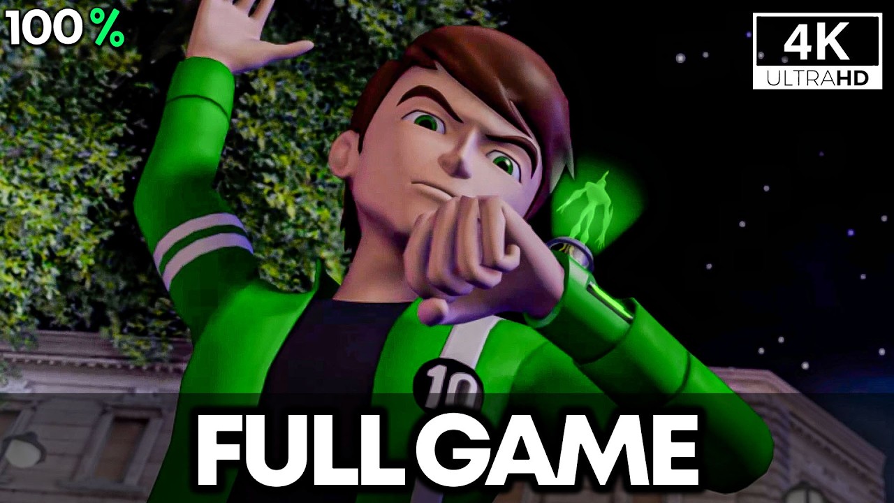 Ben 10 Alien Force Vilgax Attacks Full Game Walkthrough 100% Complete