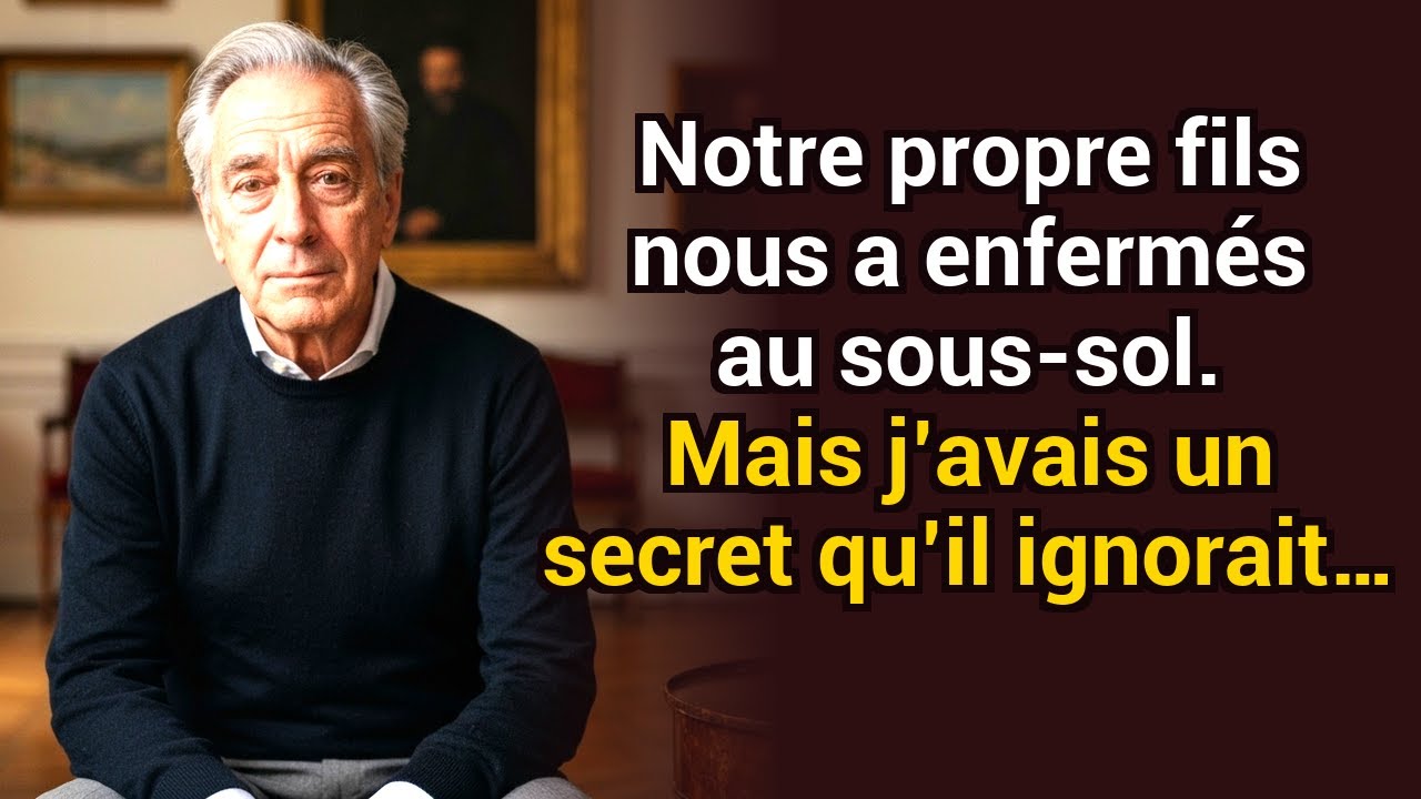 Notre propre fils nous a enfermés à la cave. Mais j’avais un secret qu’il ignorait — et tout a chang