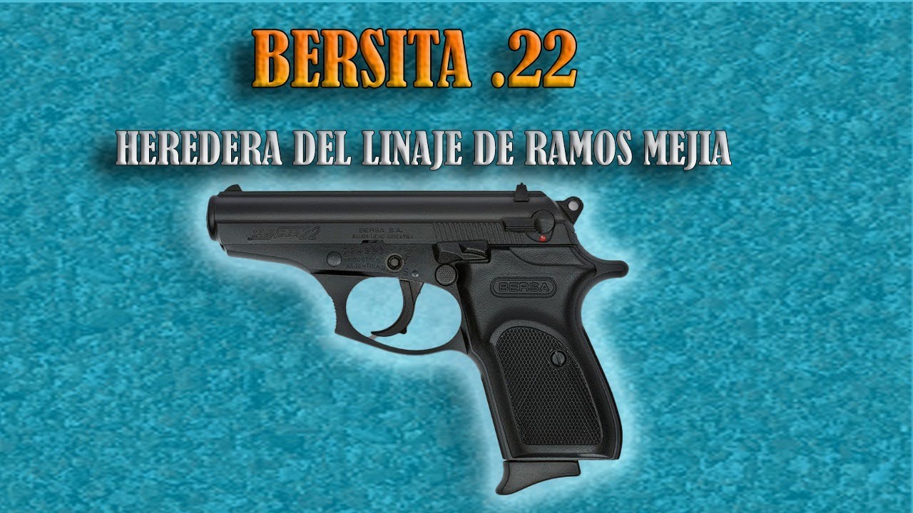 Probando la .22 de Ramos Mejía, Bersa Thunder en pedana